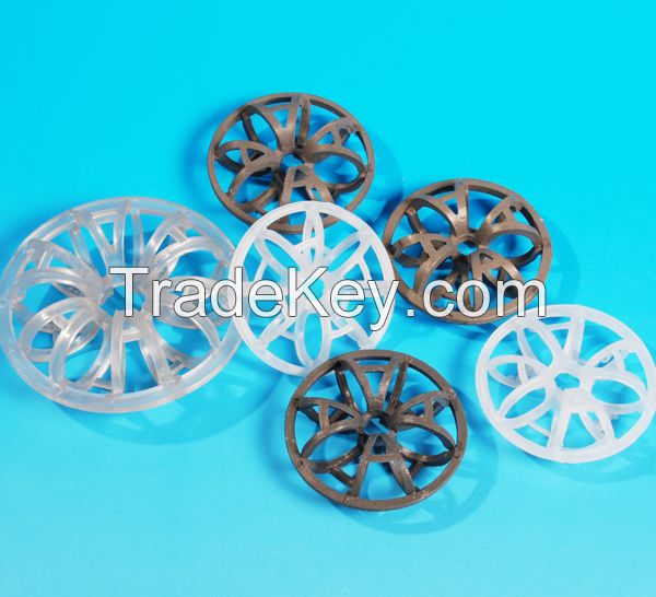 Tower packing Plastic teller rosette ring