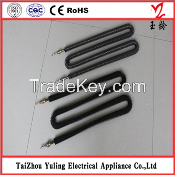 easy to maintain/industrial finned Dry Ashing U-tube heating element