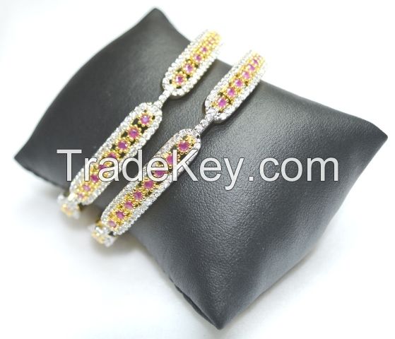 American Diamond Bangles (KSC 33A)