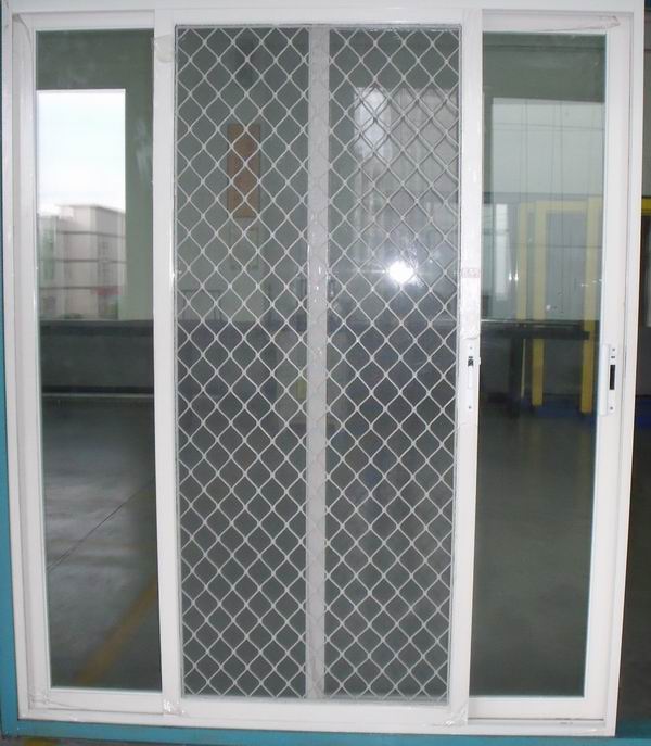 aluminium mesh sliding door