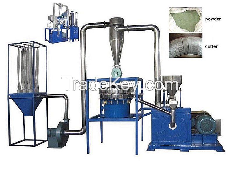 plastic miller/plastic pulverizer/plastic grinder machine