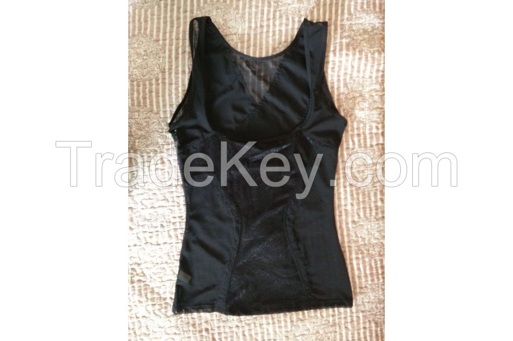  Thin body's chest belly in the body thin jacket vest underwear