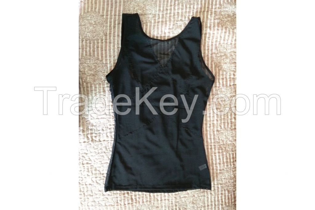  Thin body's chest belly in the body thin jacket vest underwear