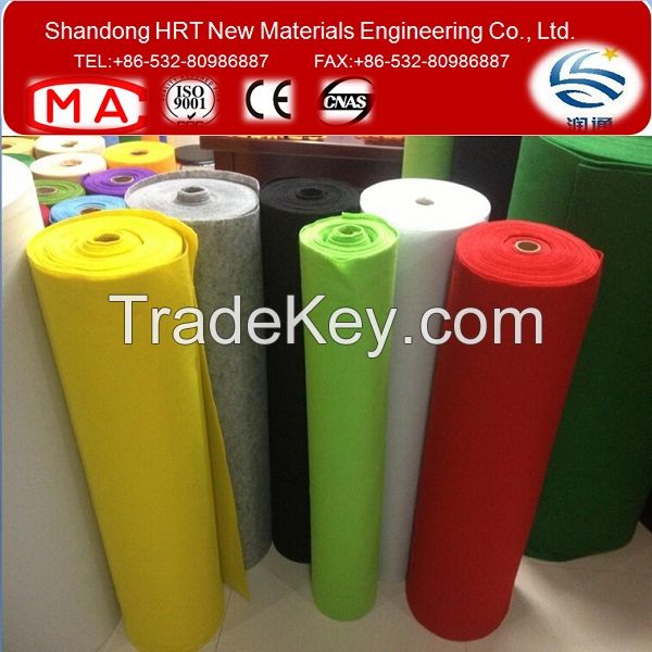 100% Polyester Nonwoven Exhibition Carpet