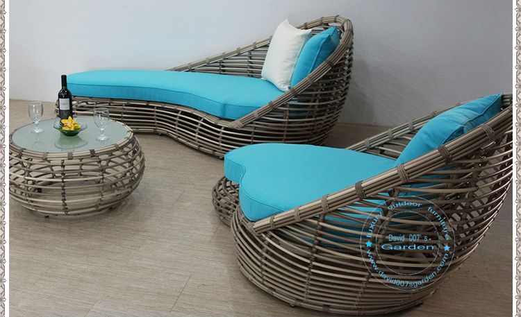 outdoor furniture rattan wicker garden sofa