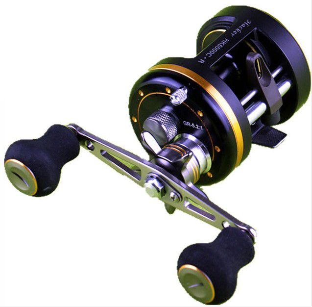 Round Baitcasting Fishing Reel