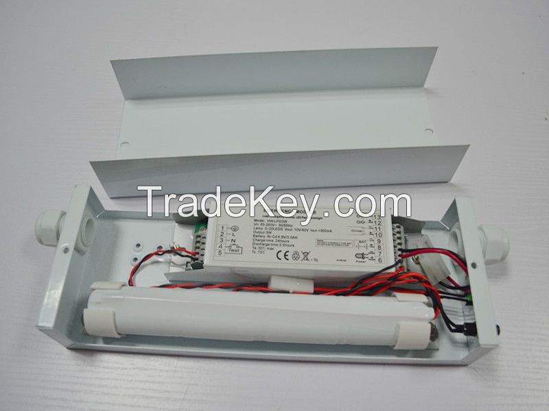 Emergency light kits for led fluorescent lamps/emergency light kits power pack