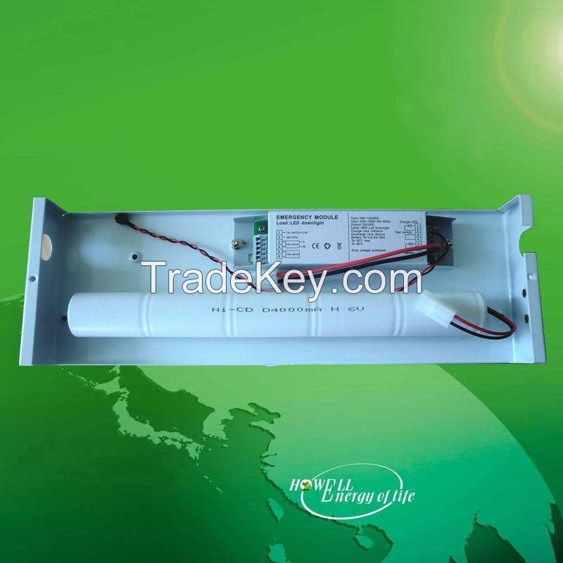 Emergency light kits for led fluorescent lamps/emergency light kits power pack