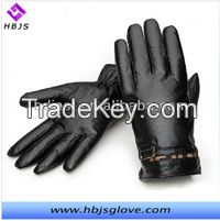 men's fashion five gingers leather gloves factory