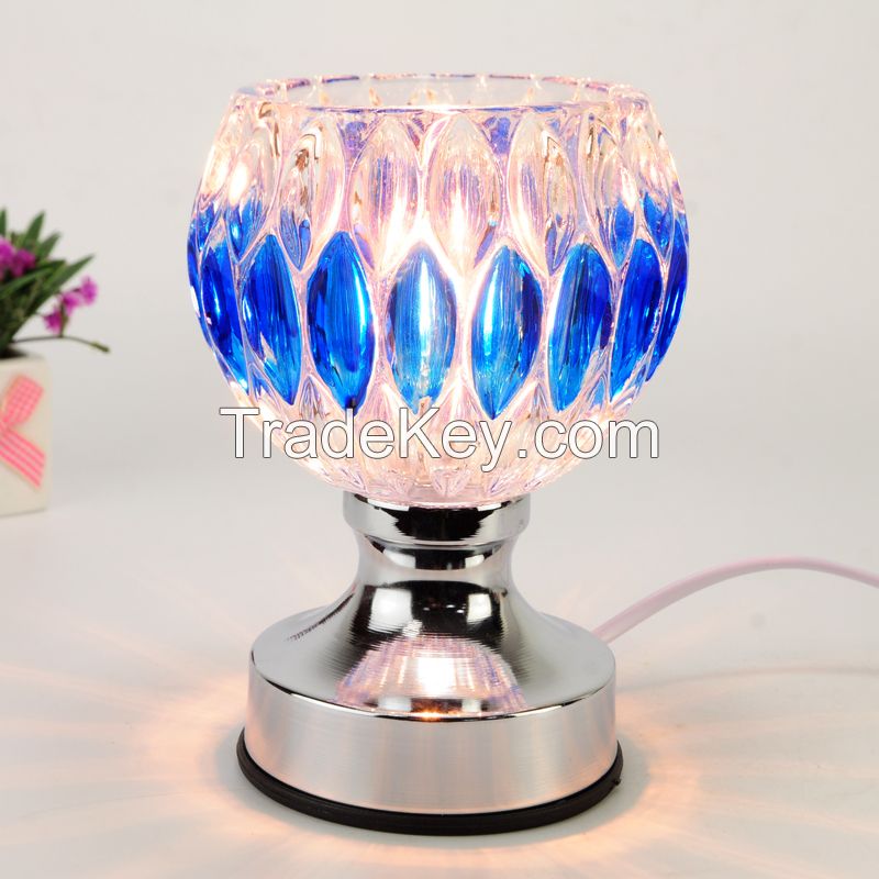 Manufacture electric Glass fragrance lamp oil burner aroma burner C0532