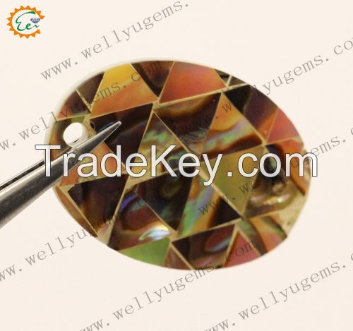 Mother of pearl  Multcolors ,handmake for cutting AAA quality