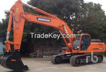 Used 2014 Doosan Dx340lca Hydraulic Excavator