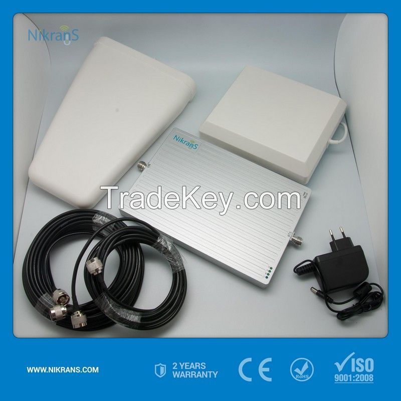 900/1800/2100 MHz All-In-One Booster Repeater - GSM/DCS/3G  Cell Phone Amplifier - EU Brand Nikrans MA-1000GDW