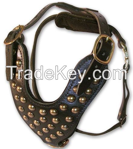 Handmade leather Dog Harness