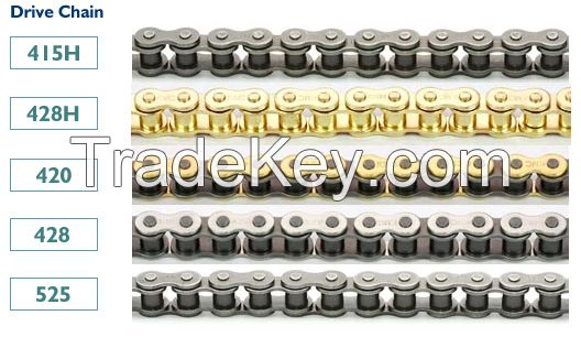 415/420/428/520/525/530/630 Motorcycle Chain