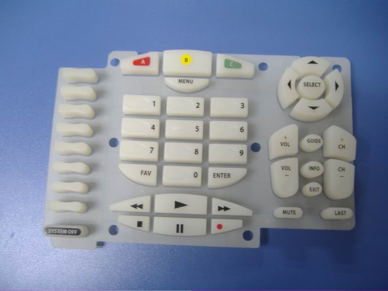 silicone keypad