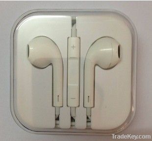 Earphone for IPhone 5 with MIC and Volume control