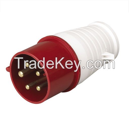 Waterproof industrial plug