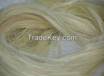 100% natural raw sisal fiber