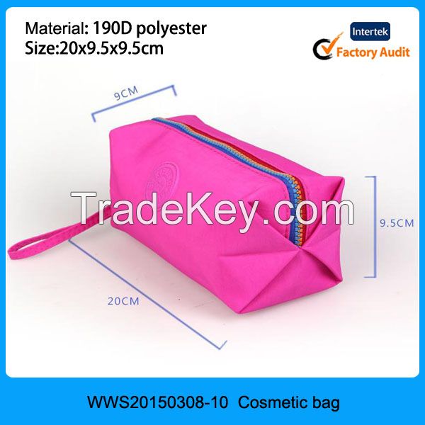 polyester cosmetic bag