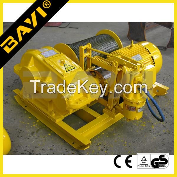 high speed electric winch using for industry crane