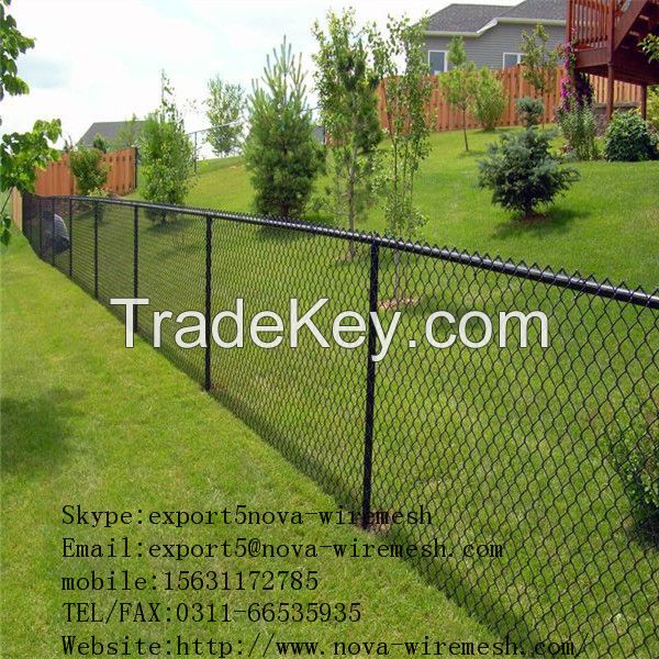 Chain link fence