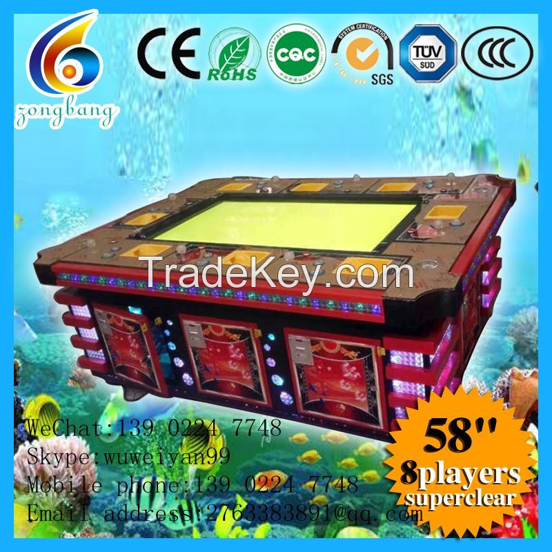 coin operated igs fishing game machine