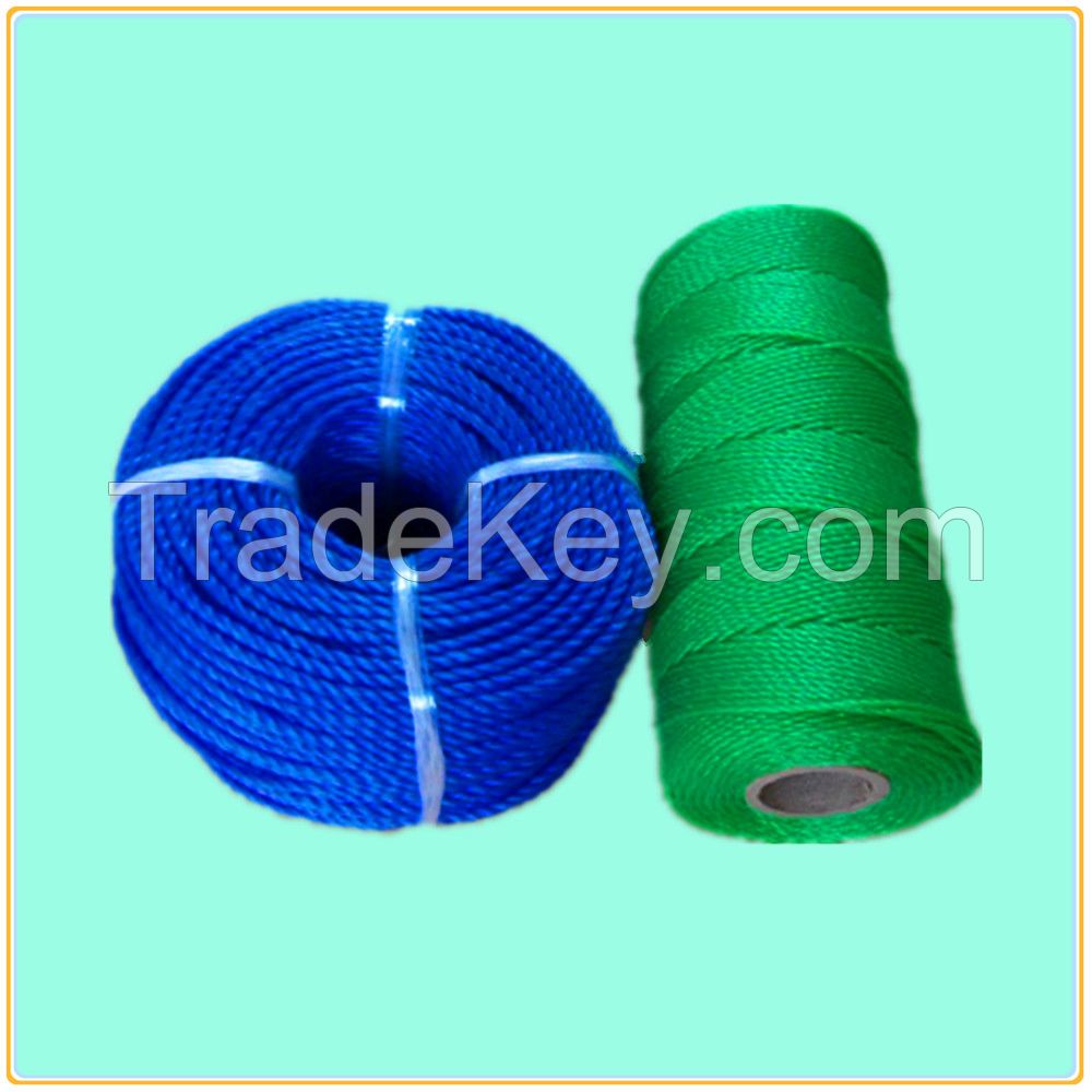 3 strand pe rope, pe fishing twine, 3 inch diameter rope, plastic twine