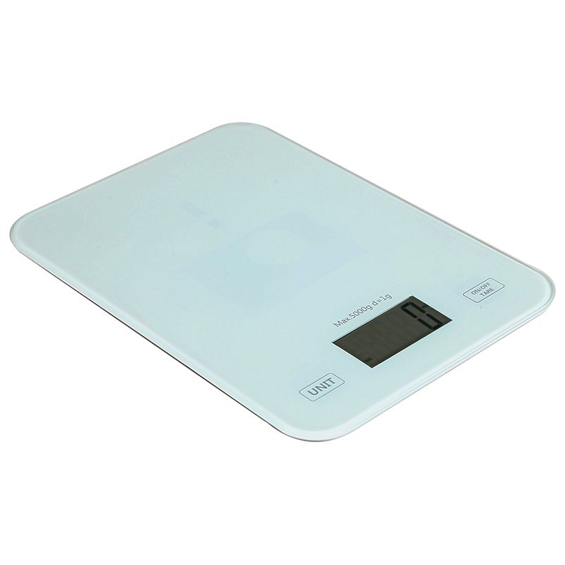 Tempered Glass Digital Kitchen Scale 5kg 1g Small Size