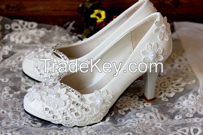 lace wedding shoes