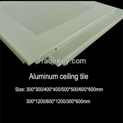 Cheap price of Interior acoustic perforated Aluminum roof ceiling panels