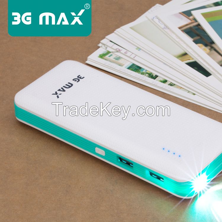 13000mAh Portable External Battery Charger Power Bank for Mobile Phone