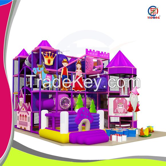 2015 New math castle theme beautiful indoor playground for home