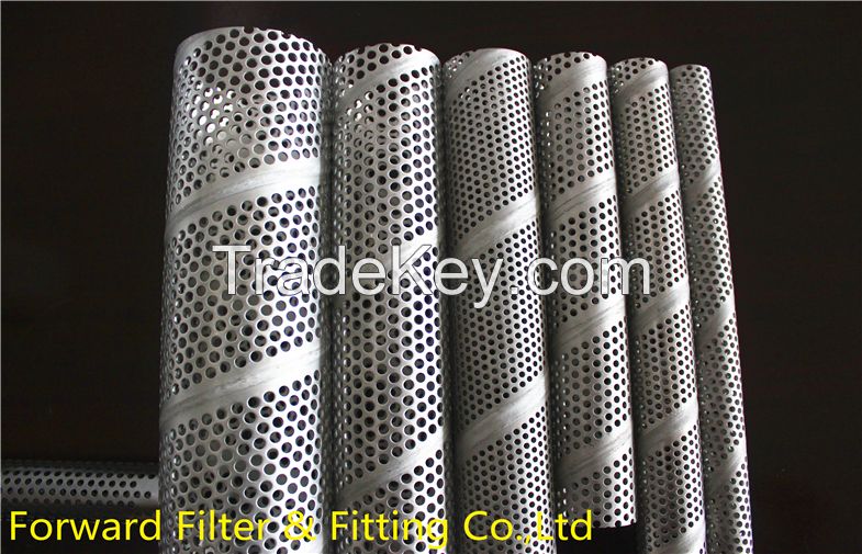 Stainless Steel Spiral Welded Perforated Tube/Pipe