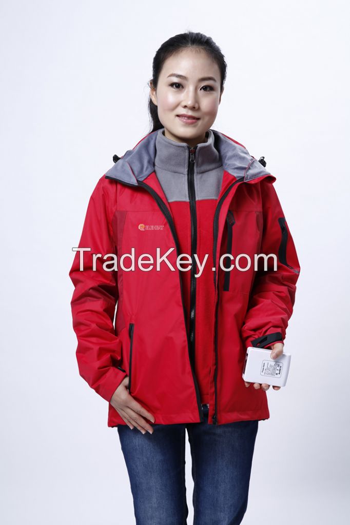 Electronic heating Women&#039;s Jacket,heating clothing