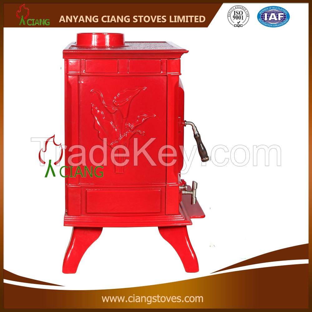 High quality Enamel cast iron fireplace