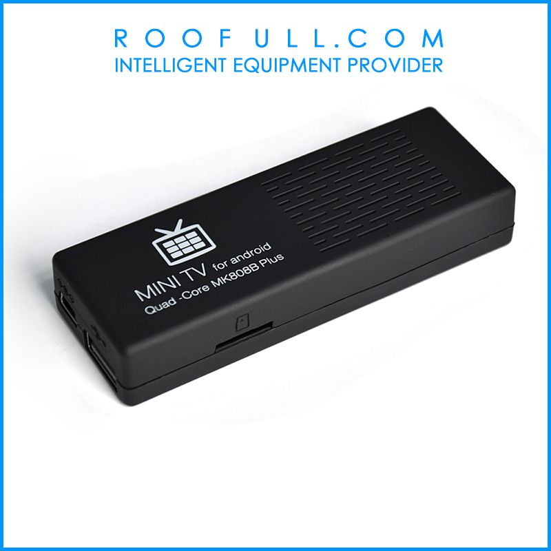 MK808B Plus Android TV Dongle - AML S805, Mali-450 GPU, 1GB RAM, 8GB Flash, XBMC Free IPTV, Bluetooth 4.0