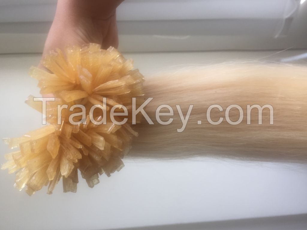 Remy Human Blond Straight Hair (Color #613)