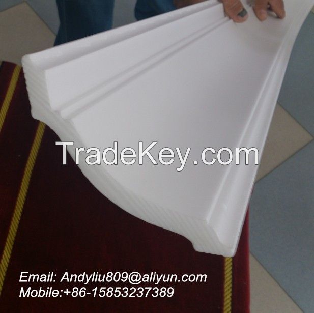 Extruded polystyrene cornice