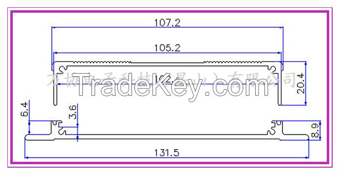 Aluminum shell shell metal casing connection box meter box shell power