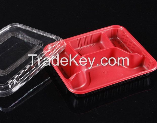 Fast food Takeaway Box Plastic Packaging Containers