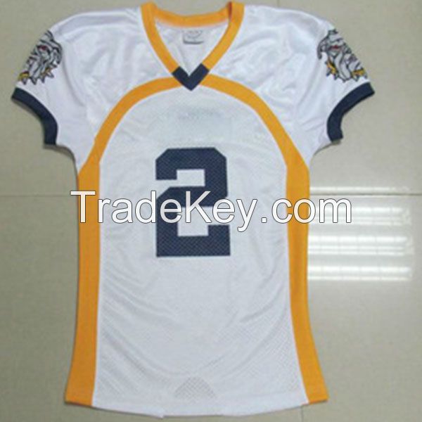 Custom made american football jersey