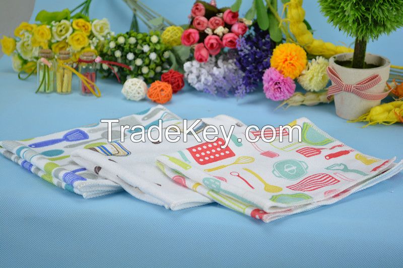 Transfer Print Cloth Microfiber Print Towel