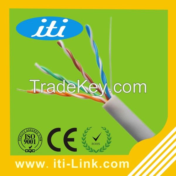 High Quality UTP Cat5e Network Cable/ Lan Cable Fluke Passed