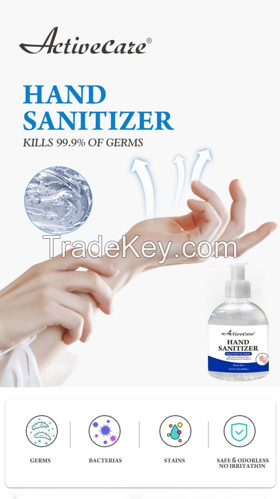  500ml Factory Price Antiseptic 99.9% efficient 75% alcohol Private Label Hand Sanitizer