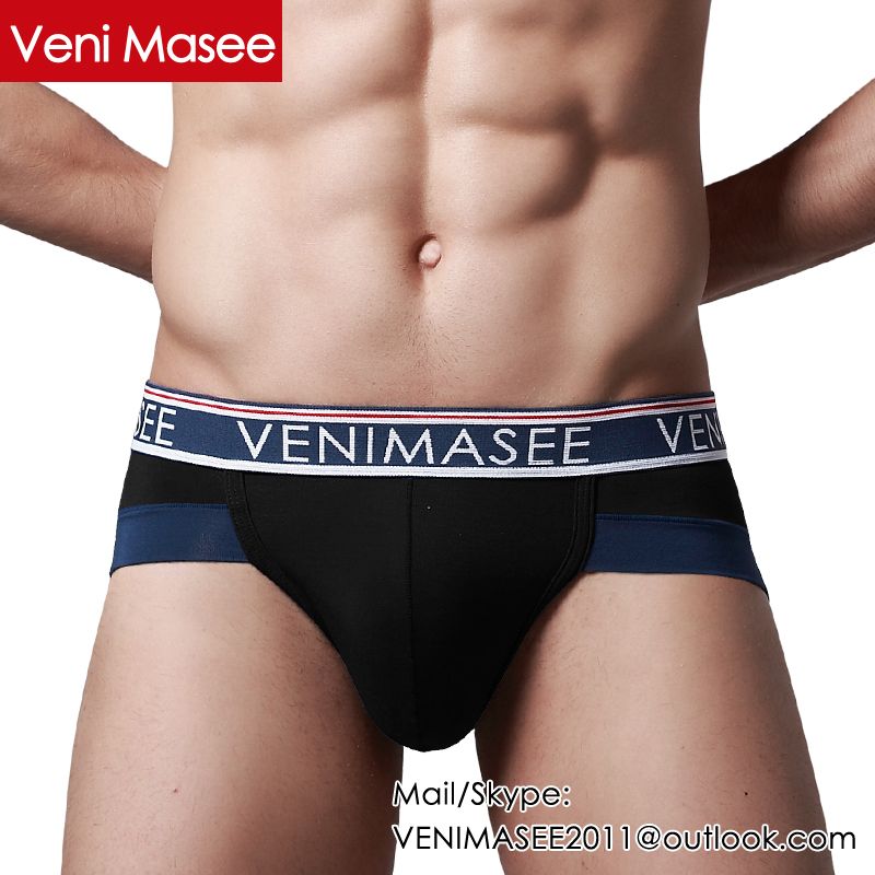 Wholesale 2015 Hot Sale Cheap Fashion Sexy Brand Veni Masee Modal Briefs OEM/ODM China Men Underwear Factory