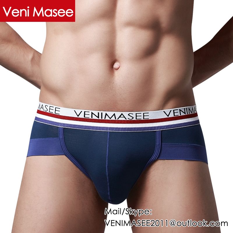 Wholesale Best Selling High Quality Veni Masee Fashion Sexy Modal Briefs Men Underwear OEM/ODM China Manufacturer