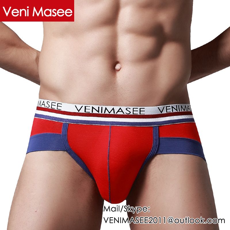 Wholesale Best Selling High Quality Veni Masee Fashion Sexy Modal Briefs Men Underwear OEM/ODM China Manufacturer