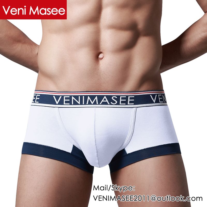 Wholesale Factory OEM/ODM Hot Selling High Quality Brand Men Underwear Veni Masee Fashion Sexy Modal Boxer Shorts