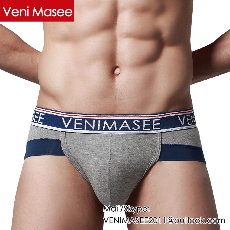 Wholesale 2015 Hot Sale Cheap Fashion Sexy Brand Veni Masee Modal Briefs OEM/ODM China Men Underwear Factory